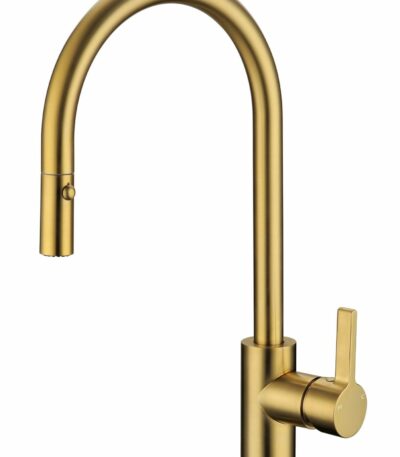 Otus Pull Out Sink Mixer - Brushed Gold | PC1016SB-BG
