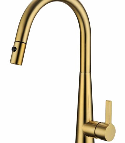 Otus Pull Out Sink Mixer - Brushed Gold | PC1017SB-BG