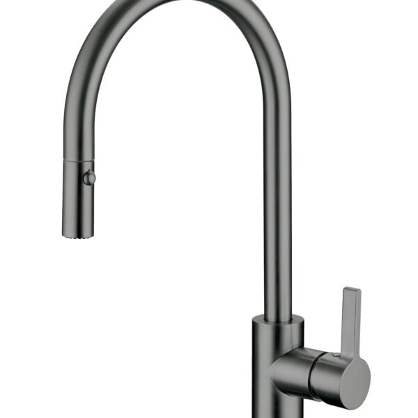 Otus Pull Out Sink Mixer - Gun Metal | PC1016SB-GM