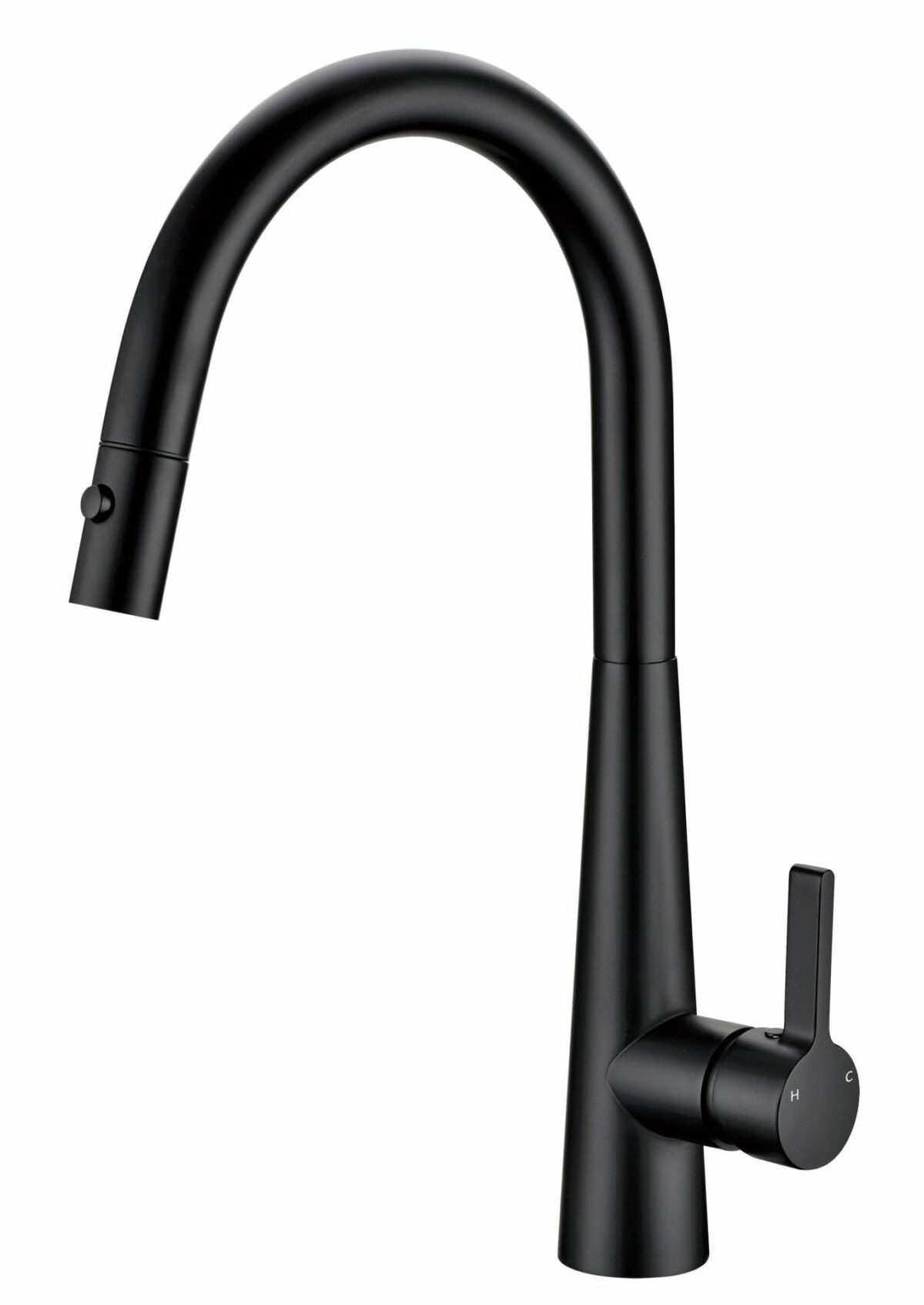 Otus Pull Out Sink Mixer - Matt Black | PC1017SB-B