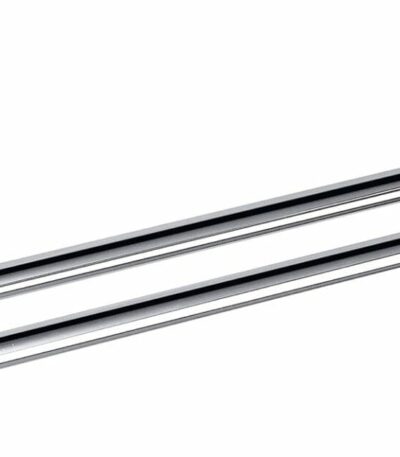 Otus Round Double Towel Rail 750mm - Chrome | 8111-75cm