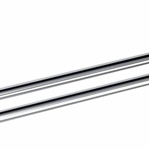 Otus Round Double Towel Rail 750mm - Chrome | 8111-75cm