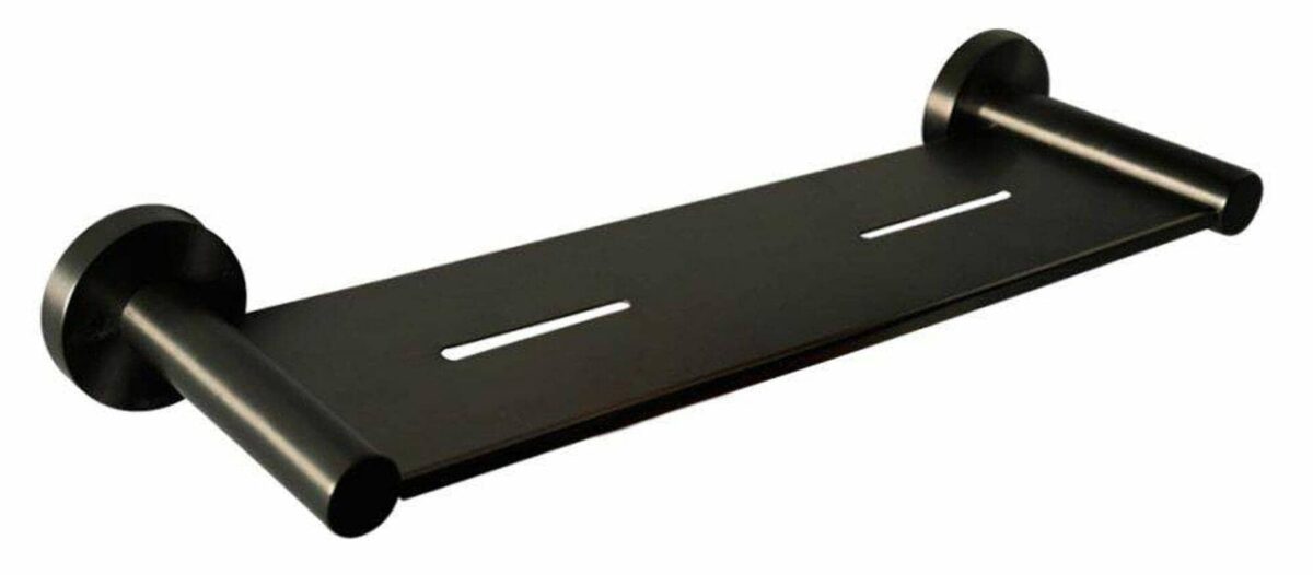 Otus Round Metal Shelf - Gunmetal | 8127A-GM