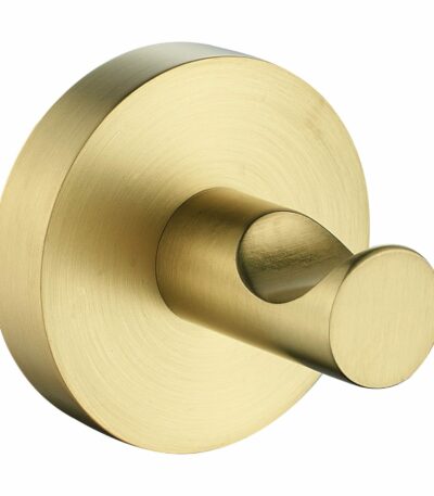Otus Round Robe Hook - Brushed Gold | 8115-BG