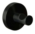 Otus Round Robe Hook - Matt Black | 8115-B