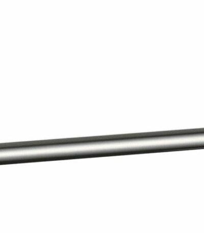 Otus Round Single Towel Rail 600mm - Brushed Nickel | 8112-60-BN