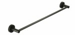 Otus Round Single Towel Rail 600mm - Gunmetal | 8112-60-GM