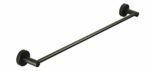 Otus Round Single Towel Rail 600mm - Gunmetal | 8112-60-GM