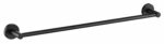 Otus Round Single Towel Rail 600mm - Matt Black | 8112-60-B