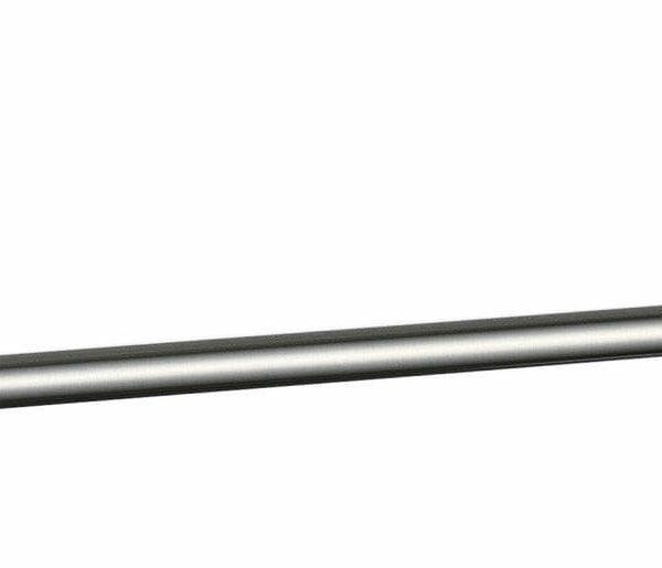Otus Round Single Towel Rail 750mm - Brushed Nickel | 8112-75-BN