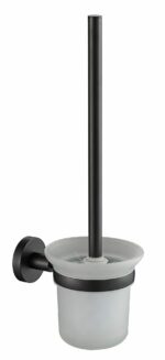 Otus Round Toilet Brush - Matt Black | 8129-B