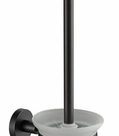 Otus Round Toilet Brush - Matt Black | 8129-B