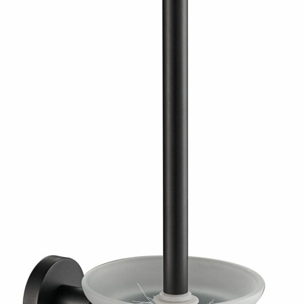 Otus Round Toilet Brush - Matt Black | 8129-B