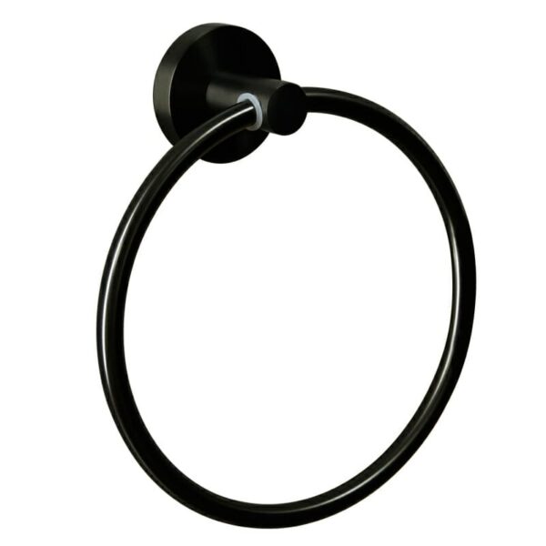 Otus Round Towel Ring - Gunmetal | 8113-GM