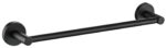 Otus Single Towel Rail 350mm - Matt Black | 8112-35-B