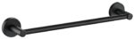 Otus Single Towel Rail 350mm - Matt Black | 8112-35-B