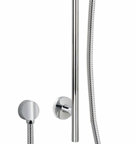 Otus Sliding rail shower set - Chrome | PSH039