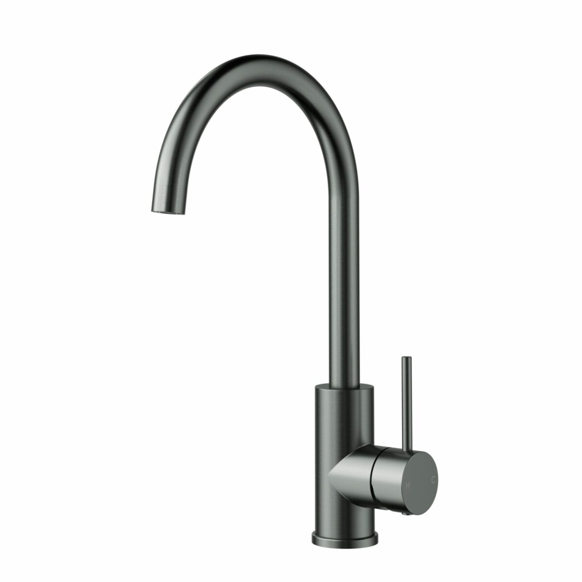 Otus Slimline Stainless Steel Sink Mixer - Gun Metal | PLC1001SS-GM