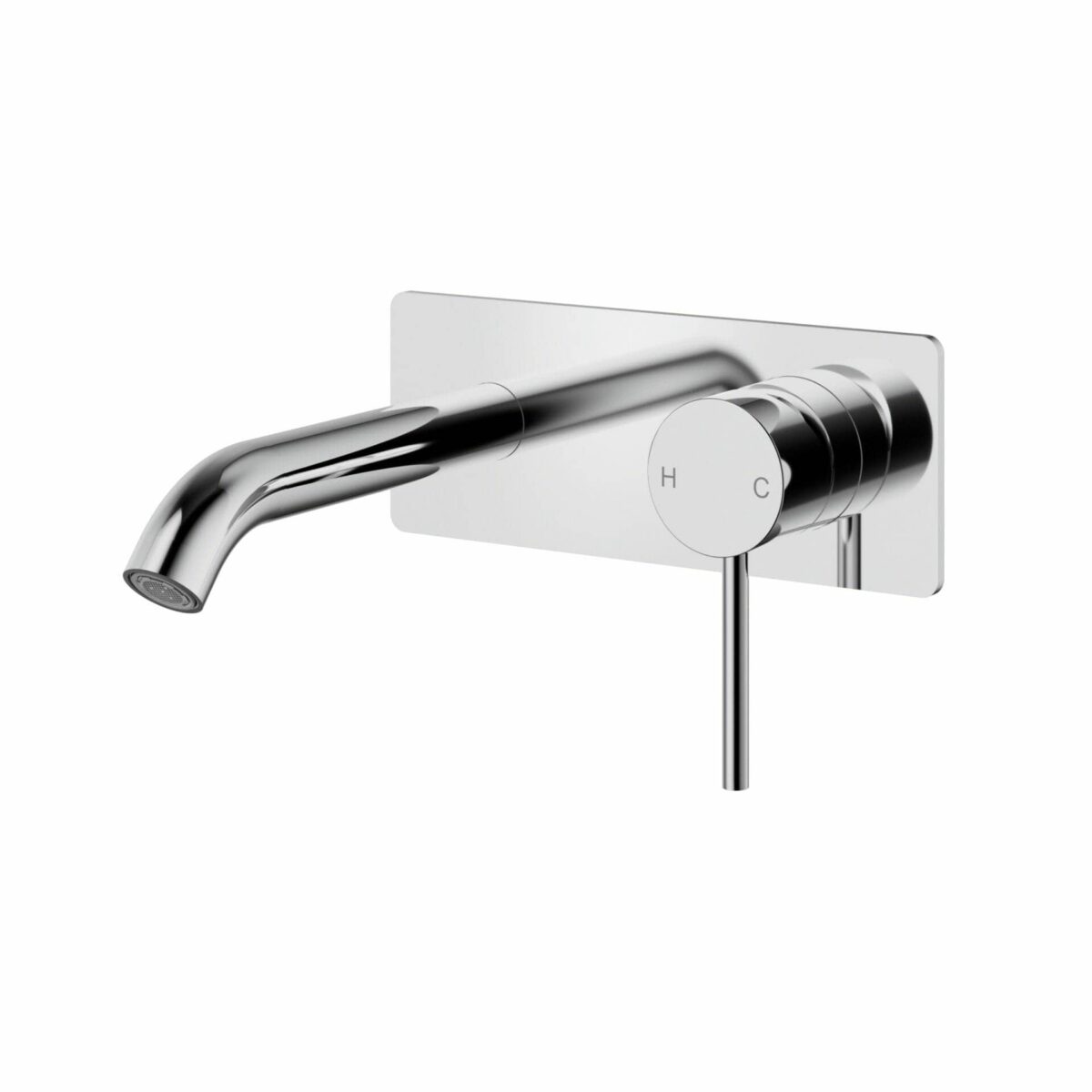 Otus Slimline Stainless Steel Wall Basin Mixer Trim Kits - Chrome | PLC3003SS-TK-CH