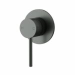 Otus Slimline Stainless Steel Wall Mixer Trim Kits - Gun Metal | PLC3001SS-TK-GM