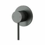 Otus Slimline Stainless Steel Wall Mixer Trim Kits - Gun Metal | PLC3001SS-TK-GM