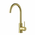 Otus Slimline StainleStainless Steel Sink Mixer - Brushed Gold | PLC1001SS-BG