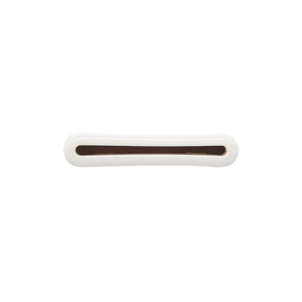 Overflow Ring for Clawfoot Baths, Semi-Gloss White