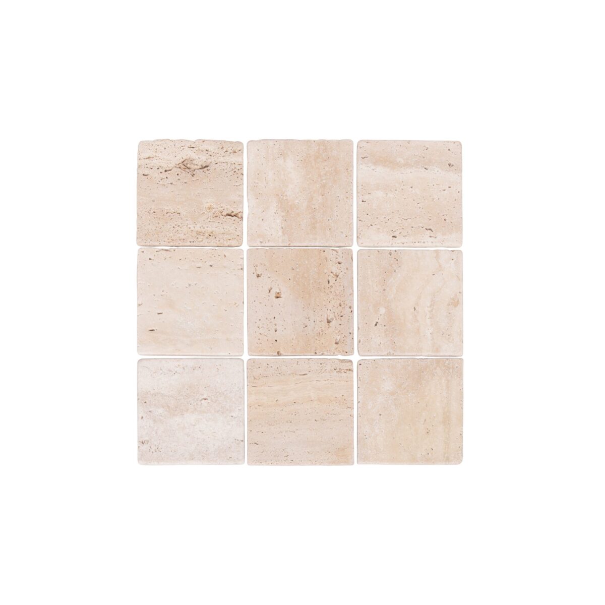 Oyama Travertine Square Mosaic Tile