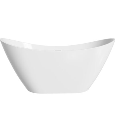 Paola Freestanding Acrylic Bath with Overflow, 1500mm