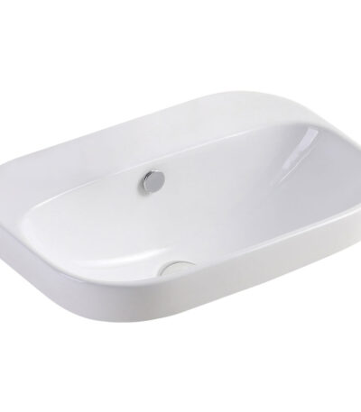 Parisa Semi-Inset Basin, No Tap Hole