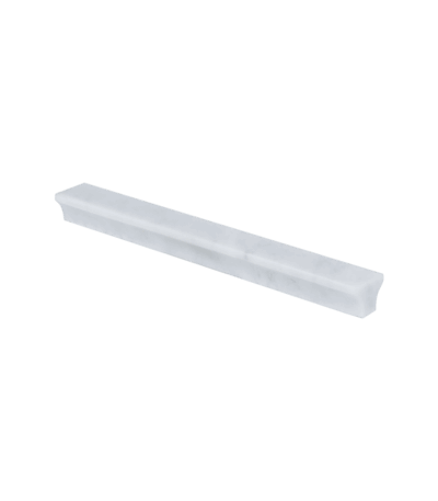 Pedra Cabinetry Pull 220mm - Carrara Marble