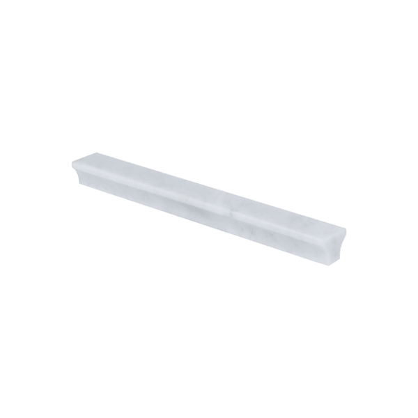 Pedra Cabinetry Pull 220mm - Carrara Marble