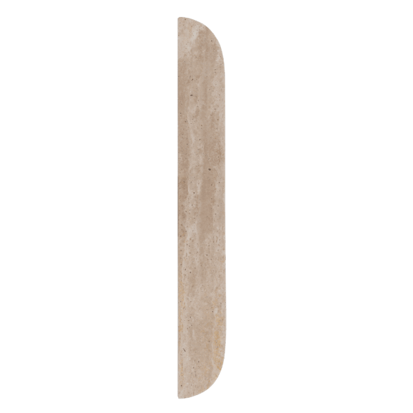 Pedra Curve Cabinetry Pull 320mm - Beige Travertine