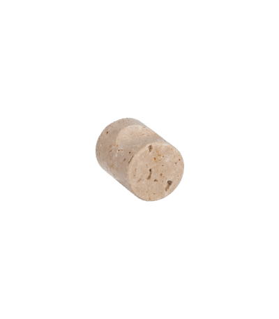 Pedra Small Knob 20mm - Beige Travertine