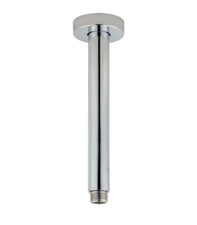 Pentro Brushed Nickel Round Ceiling Shower arm 200mm