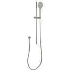 Pentro Brushed Nickel Round Handheld Shower Rail Set