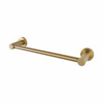 Pentro Brushed Yellow Gold Single Bar Towel Bar