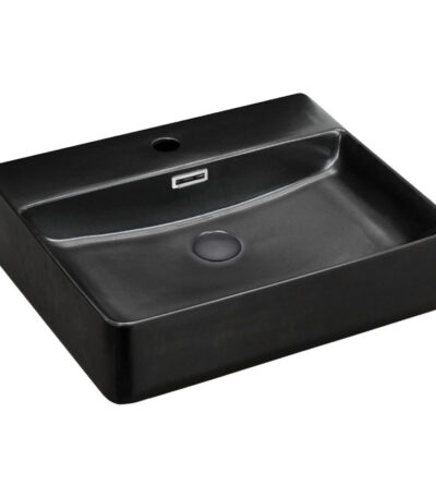 Petra Matte Black Above Counter Basin