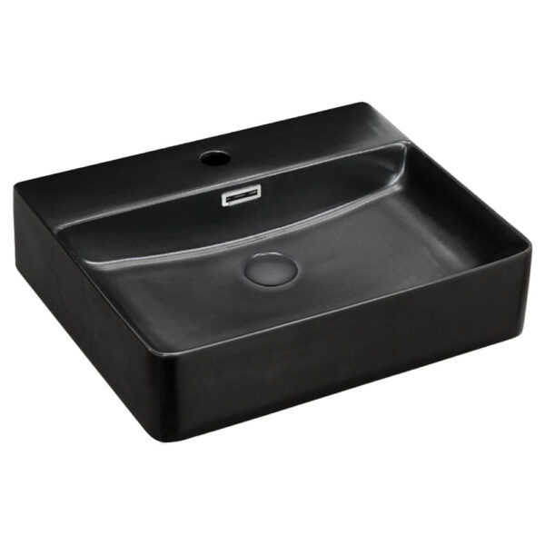 Petra Matte Black Above Counter Basin