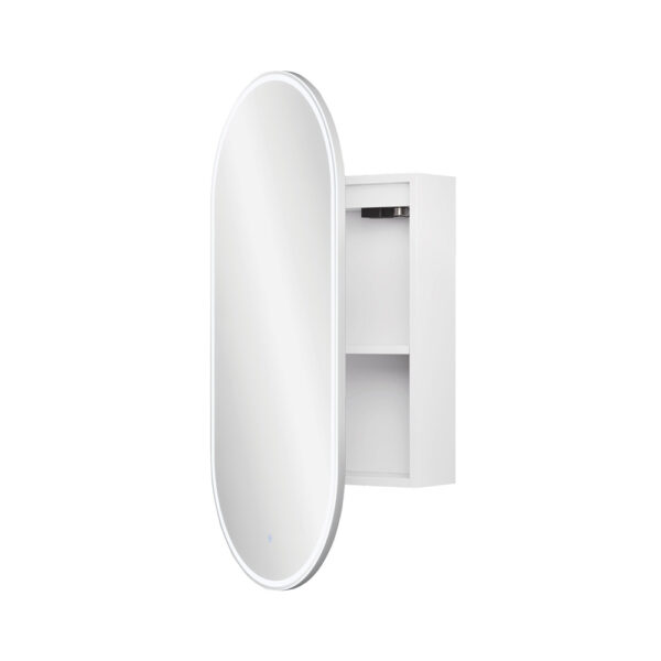 Pill LED Mirror Cabinet