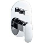 Pine Wall Mixer With Diverter - Chrome | PE3002SB