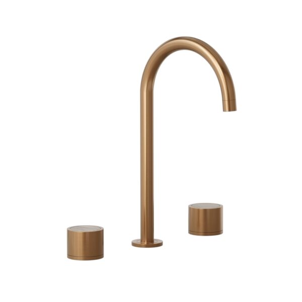 Pixi Tile Insert Assembly Bench Mounted Set - Brushed Copper