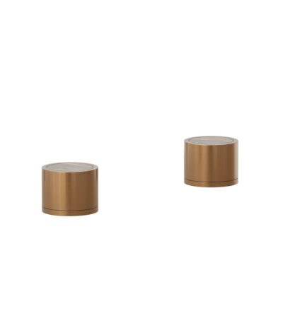 Pixi Tile Insert Assembly Bench-Mounted Taps - Brushed Copper