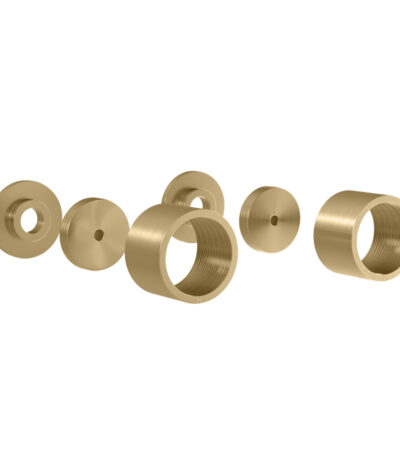 Pixi Tile Insert Assembly Handle Kit - Brushed Brass