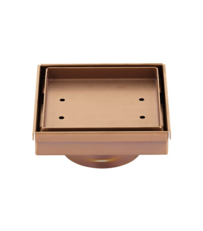 Pixi Tile Insert Floor Waste 125mm - Brushed Copper