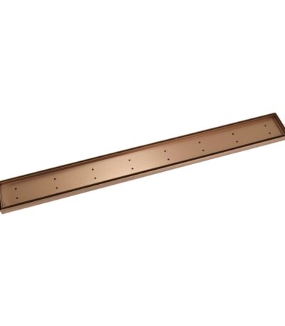 Pixi Tile Insert Shower Channel Waste 900mm - Brushed Copper
