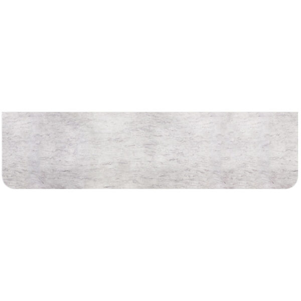 Polar Sacco Silica Free Stone Top, Curved Full Depth, 1800mm