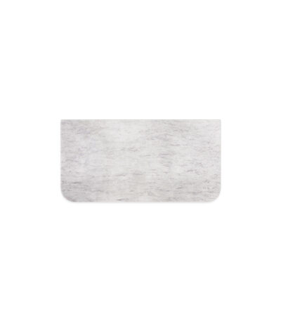 Polar Sacco Silica Free Stone Top, Curved Full Depth, 900mm