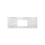 Polar Sacco Silica Free Stone Top, Rectangular Full Depth with Single Undermount Basin Hole, 1200mm
