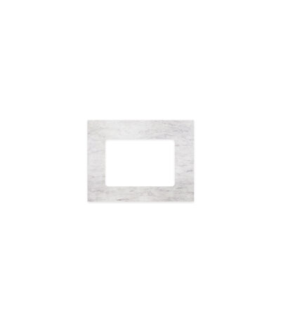 Polar Sacco Silica Free Stone Top, Rectangular Full Depth with Single Undermount Basin Hole, 600mm
